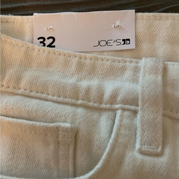 JOE’S JEANS shorts, size 32, white with raw hem. New, never worn. Coastal vibe - Picture 4 of 7